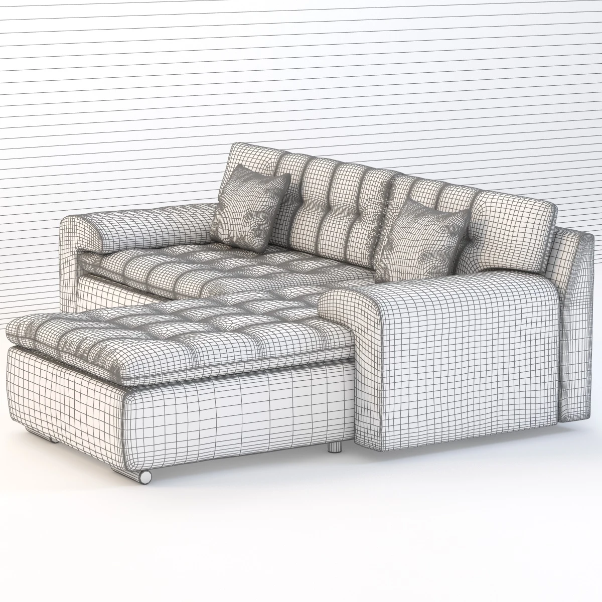 Bella Italia Sofa Collection 01 3D Model_06